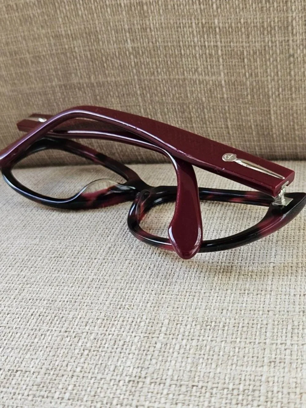Calvin Klein Eyeglasses Frame Burgundy Tortoise Glasses Eyewear CK4152S 291